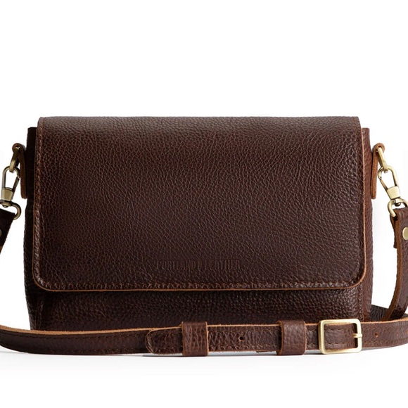 Portland Leather Handbags - Portland Leather Grizzly Crossbody Bag